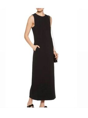 Theory frashil admiral crepe long dress size 2
